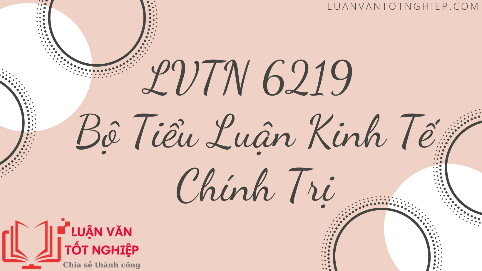 LVTN 6219 - Bộ Tiểu Luận Kinh Tế Chính Trị