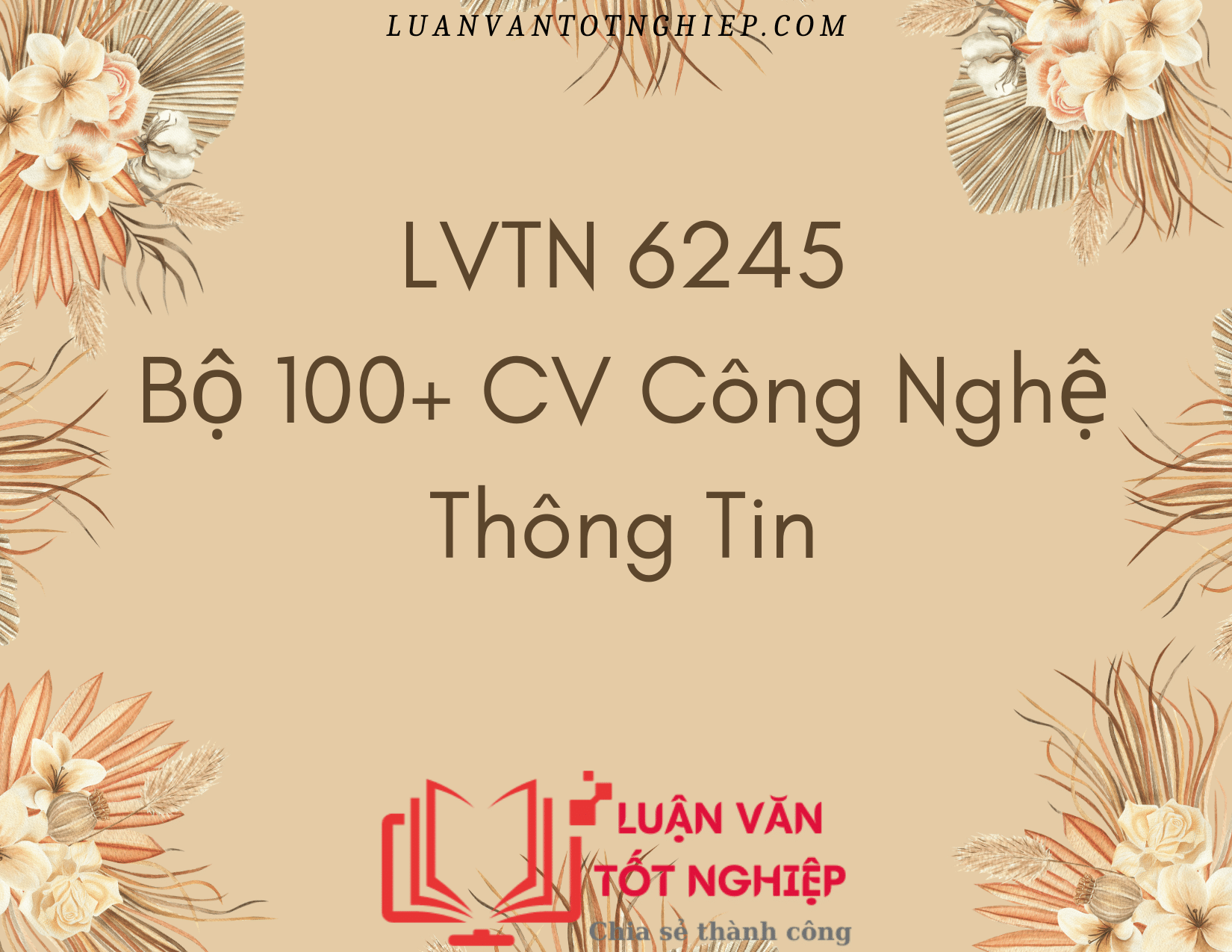 Bộ 100+ CV Công Nghệ Thông Tin - LVTN 6245