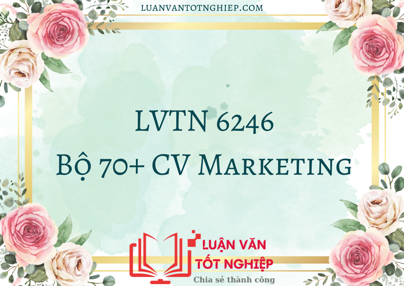 LVTN 6246 - Bộ 70+ CV Marketing